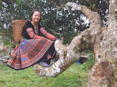 Giàng Thị Xá nói “Rét lắm, cười không đẹp đâu”