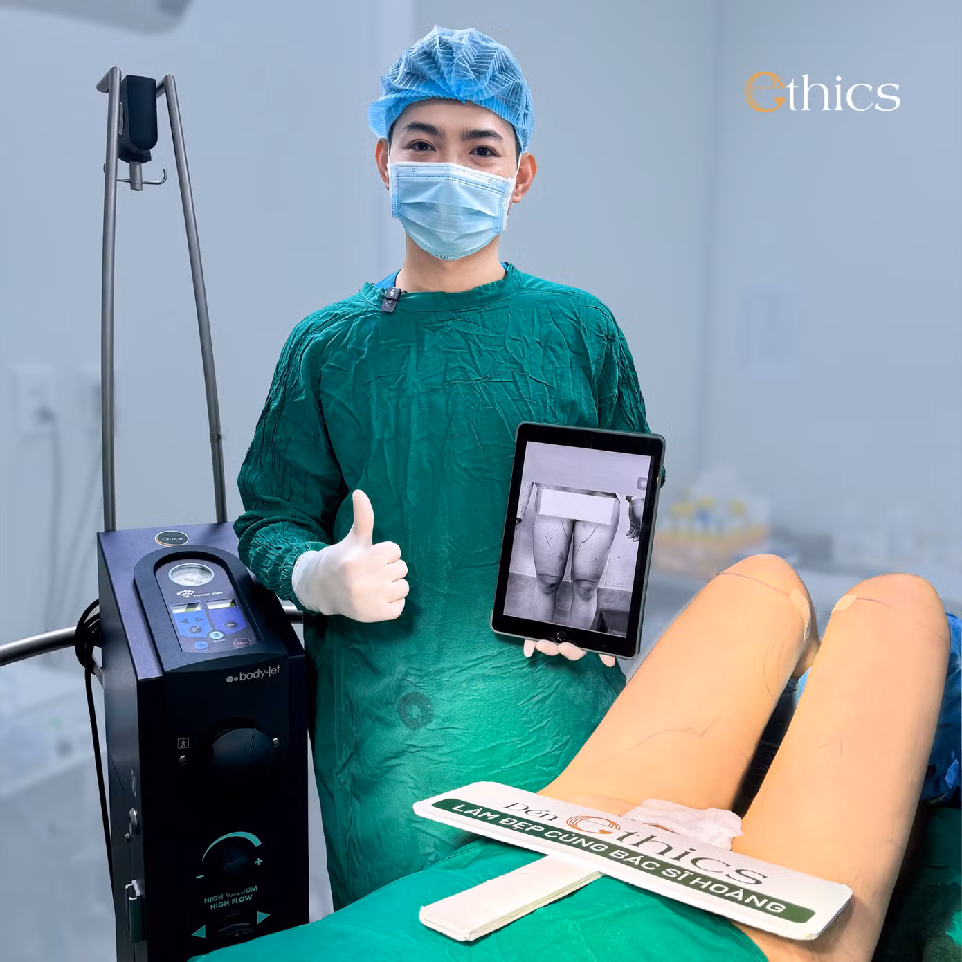 Công nghệ hút mỡ Body Jet được bác sĩ Phan Huy Hoàng tin chọn để kiến tạo đường cong cho khách hàng