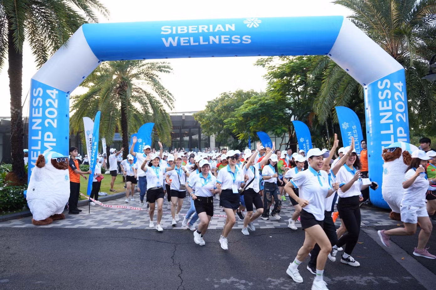 Hoạt động Fun Run với thông điệp vì cộng đồng. Hoạt động Fun Run với thông điệp vì cộng đồng.