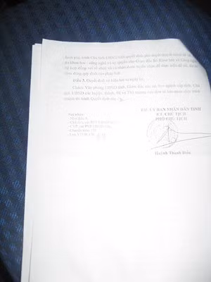 Quyết định phê duyệt đề tài n/c khoa học của UBND tỉnh Nghệ An