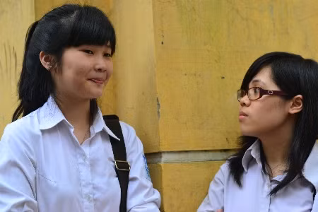 Thí sinh trong kì thi tốt nghiệp THPT năm 2012. Ảnh: Đỗ Hợp Thí sinh trong kì thi tốt nghiệp THPT năm 2012