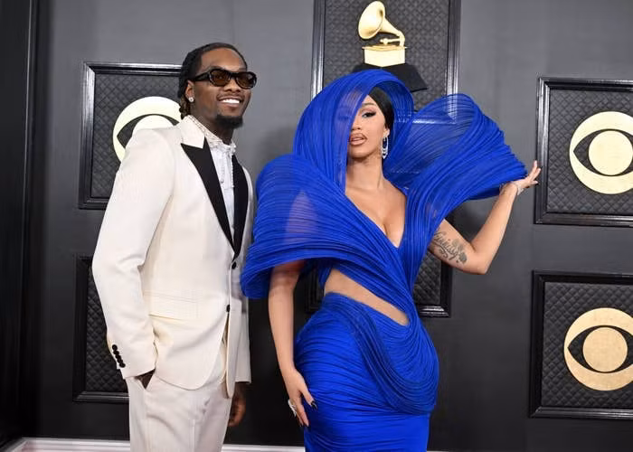 Cardi B và Offset là cặp đôi nổi tiếng của làng rap.