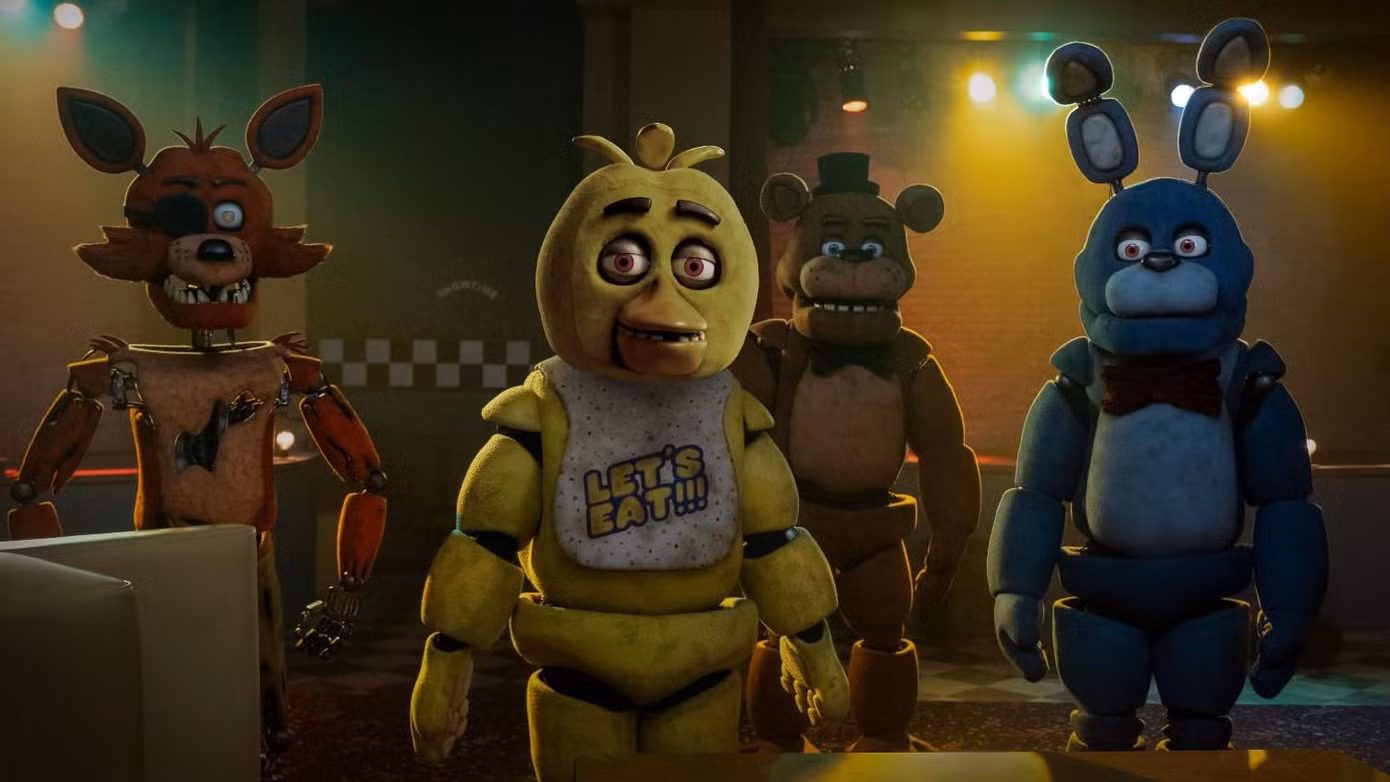 "Five Nights At Freddy's" thắng lớn tại rạp trong sự ngỡ ngàng của khán giả. "Five Nights At Freddy's" thắng lớn tại rạp trong sự ngỡ ngàng của khán giả.