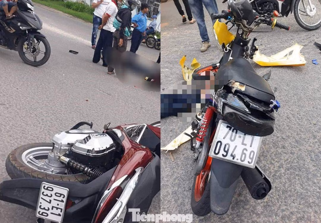 Hiện trường vụ tai nạn