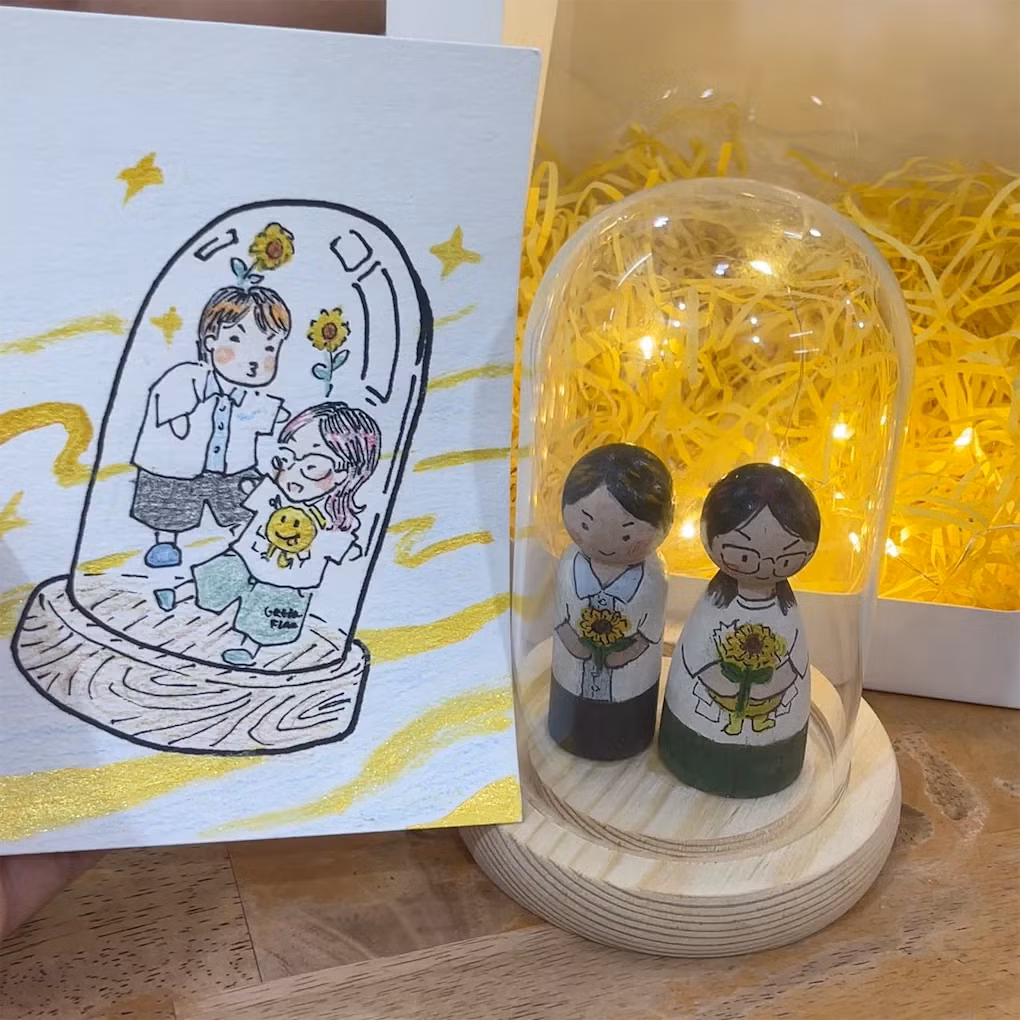 Bạn trẻ gửi gắm tình yêu của mình vào trong từng món quà handmade tặng người thương.