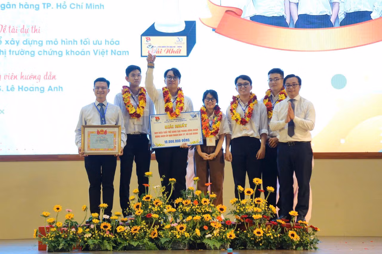 Dự án giành giải Nhất, Giải thưởng Euréka 2024, lĩnh vực Kinh tế.