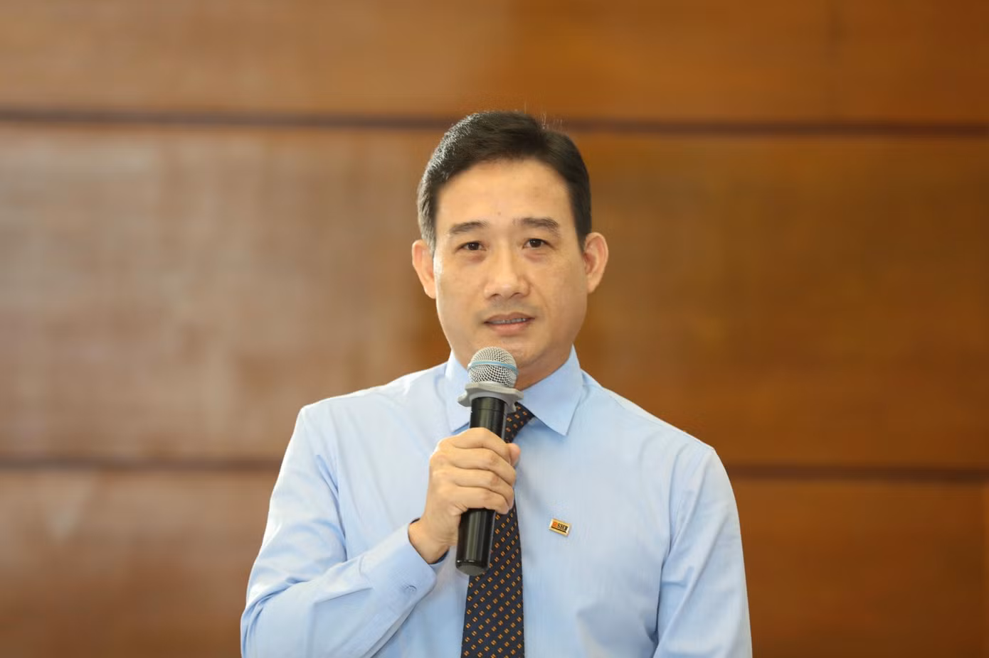Ông Nguyễn Huy Tài, đại diện ngân hàng SHB