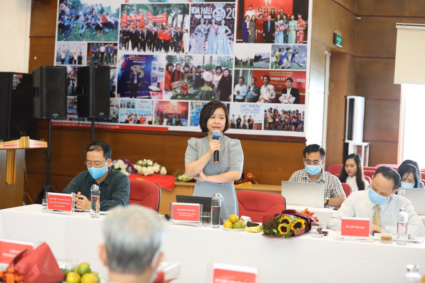Đại diện Ngân hàng Techcombank