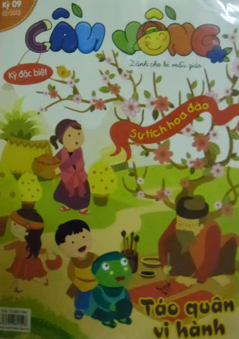  Trang bìa cuốn Cầu vồng, kỳ 9, số Tết Quý Tỵ