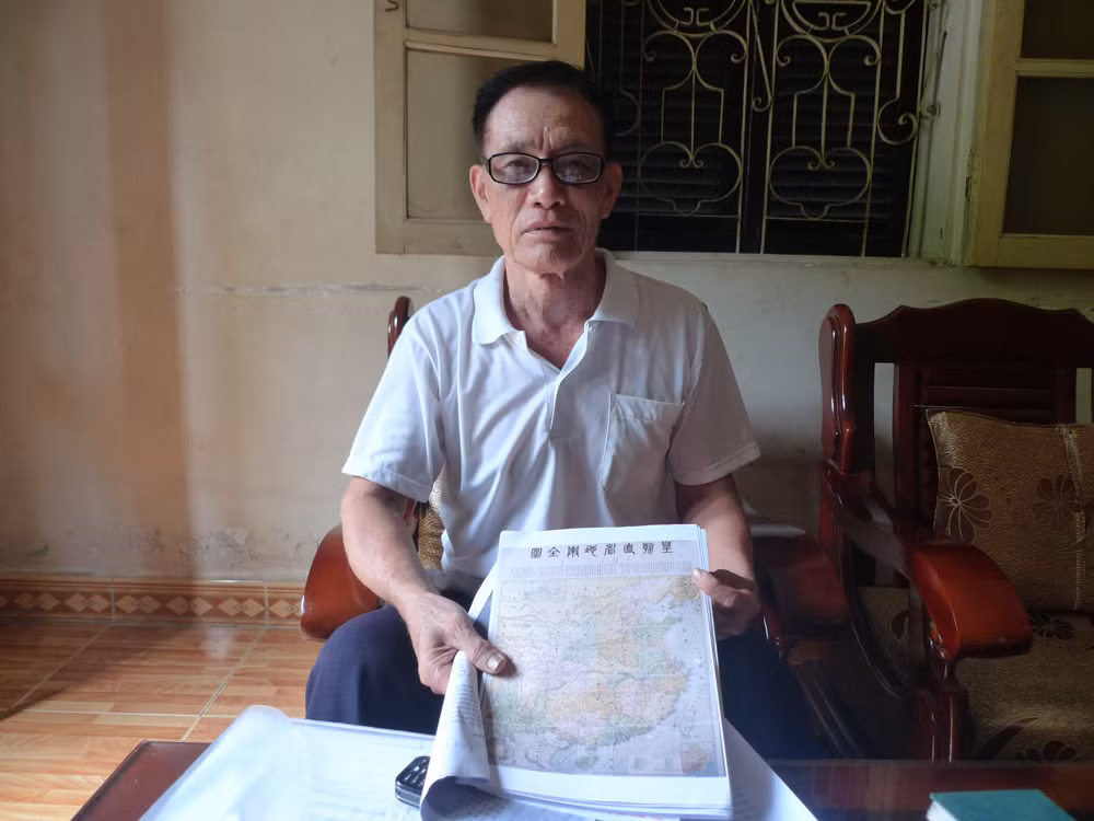 Tiến sĩ Mai Hồng và tấm bản đồ