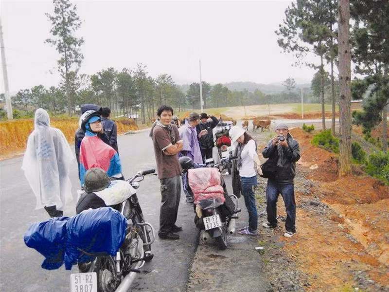 Sắp đến Đà Lạt rồi, lạnh quá