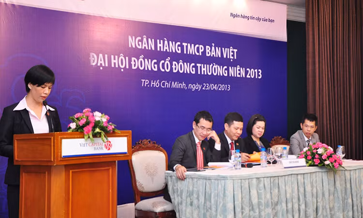 Đại hội cổ đông của Viet Capital Bank