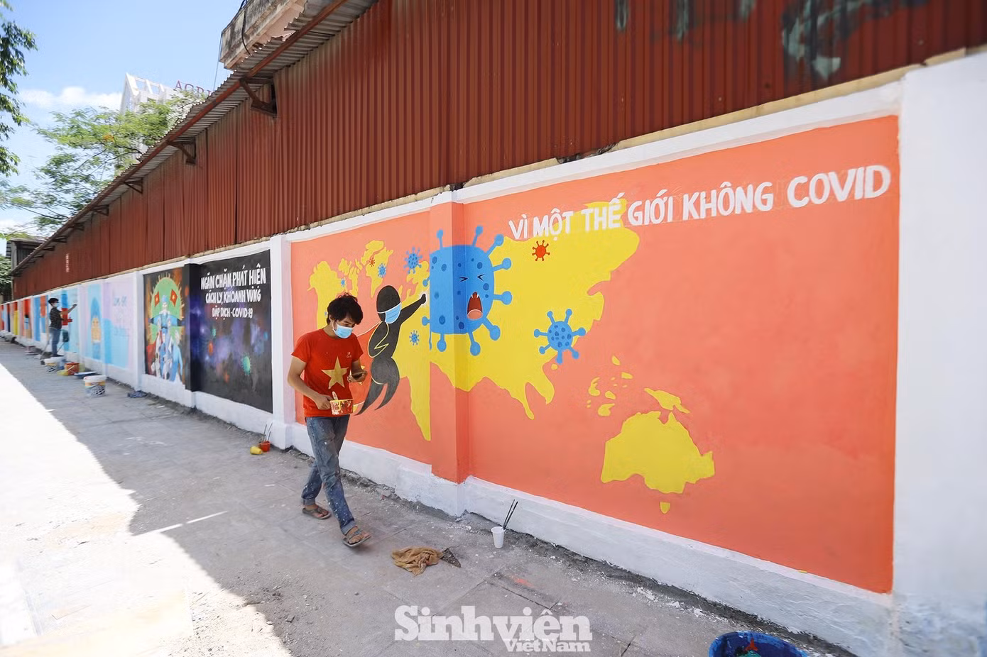 Công trình góp phần nâng cao ý thức phòng, chống dịch bệnh COVID-19 đến cán bộ, đoàn viên, nhân dân trên địa bàn quận Hà Đông.