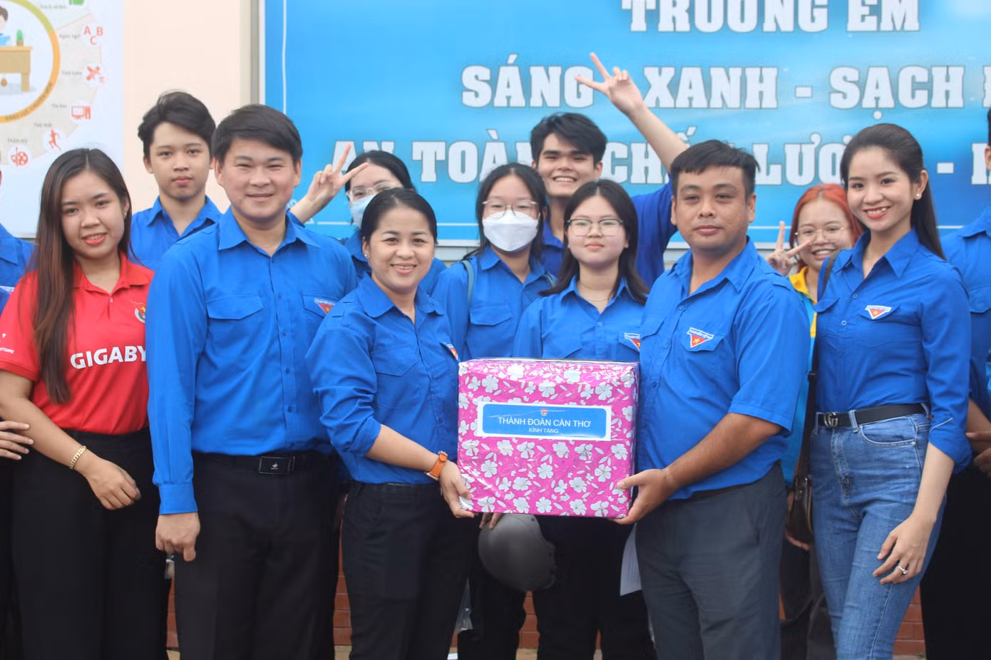 Thành Đoàn Cần Thơ động viên đội hình tiếp sức mùa thi năm 2023.