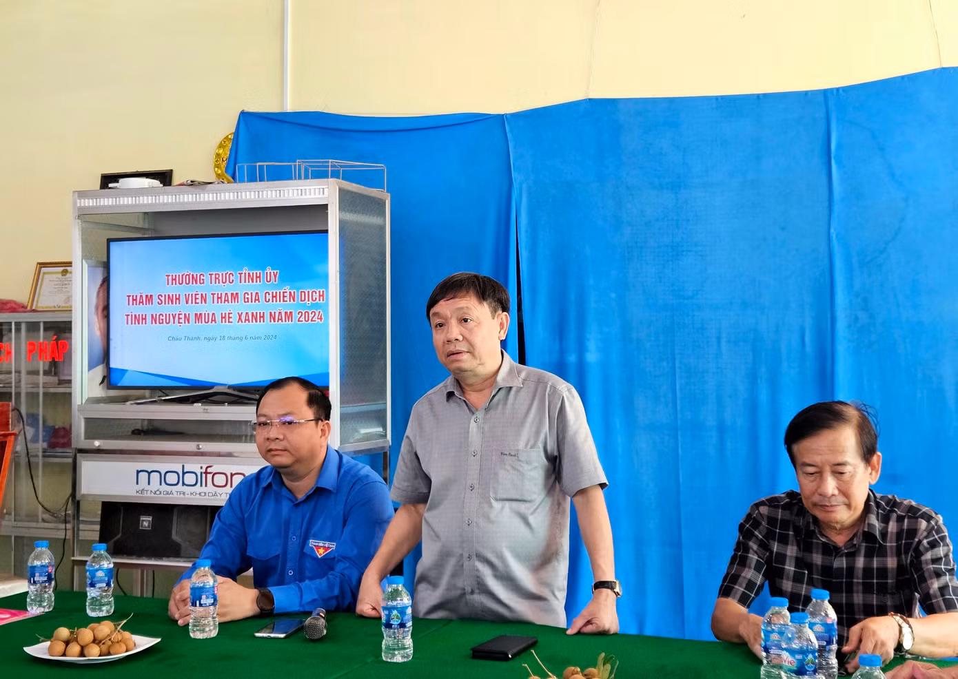 Ông Phan Văn Thắng – Phó Bí thư Thường trực Tỉnh ủy, Chủ tịch HĐND tỉnh Đồng Tháp phát biểu.
