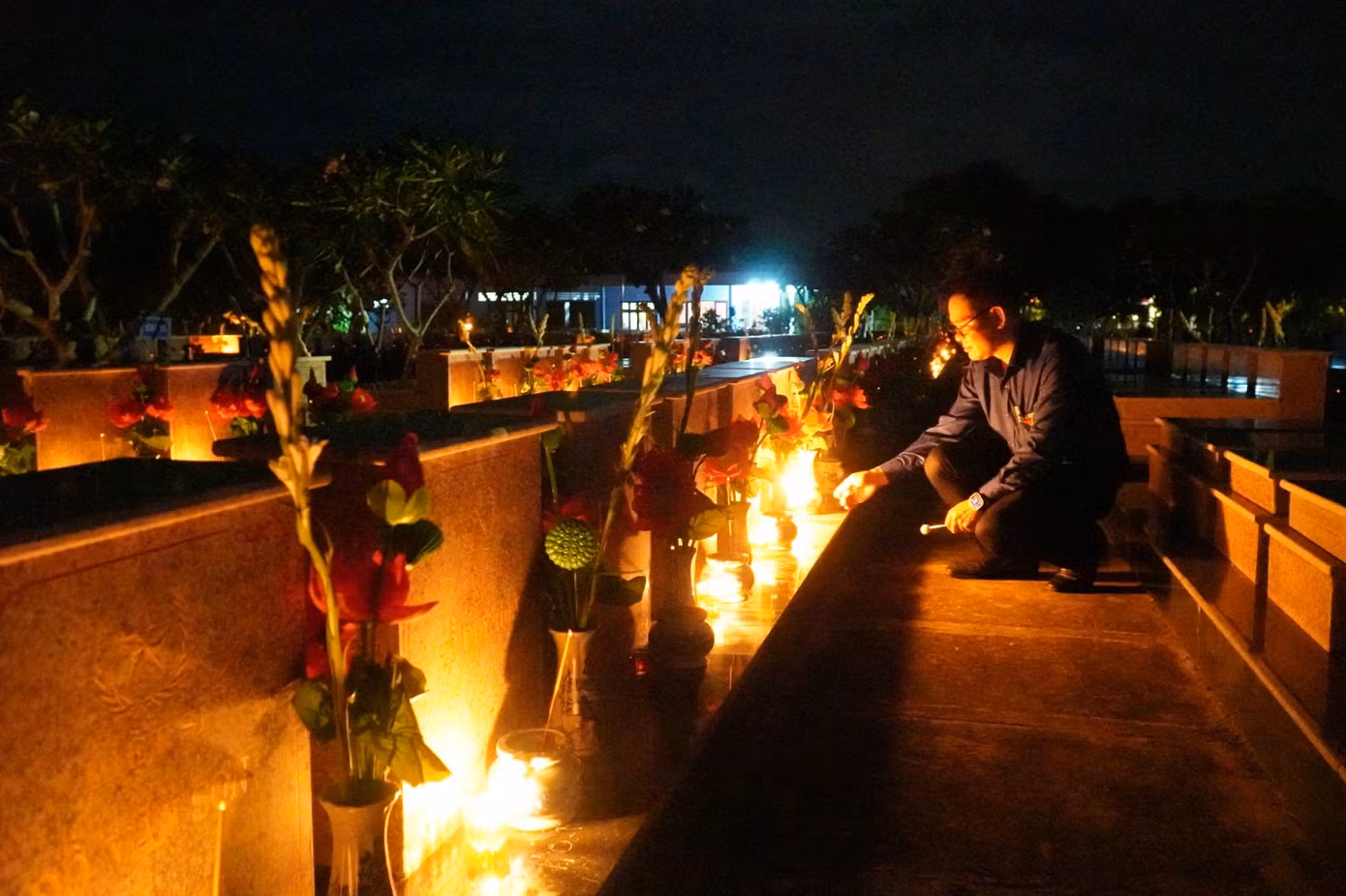 Tuổi trẻ An Giang tri ân anh hùng liệt sĩ.
