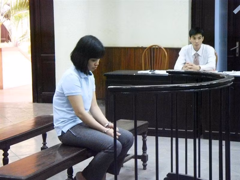 Đoàn Vũ Thanh Nghĩa trước tòa