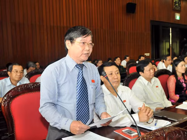 ĐB Lê Như Tiến (Quảng Trị) Ảnh: Hồng Vĩnh