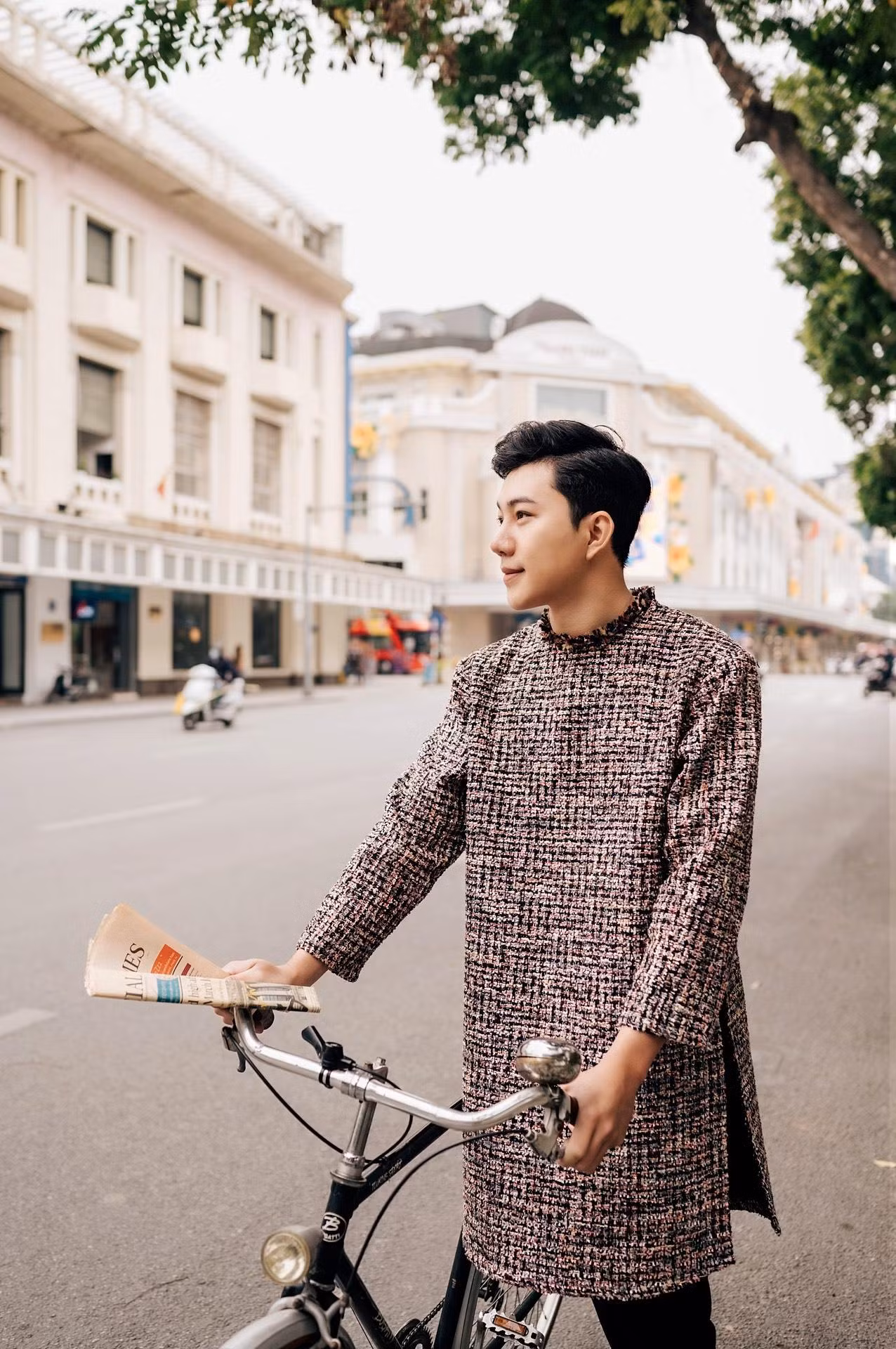 Nam diễn viên trẻ Tuấn Thành.