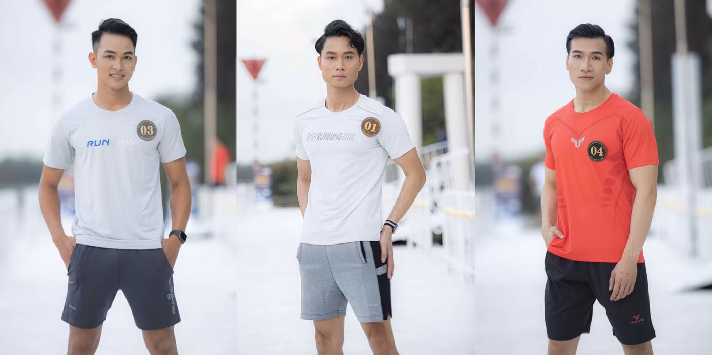 Bộ sưu tập trang phục thể thao giúp các chàng trai khéo léo khoe những múi cơ nóng bỏng.