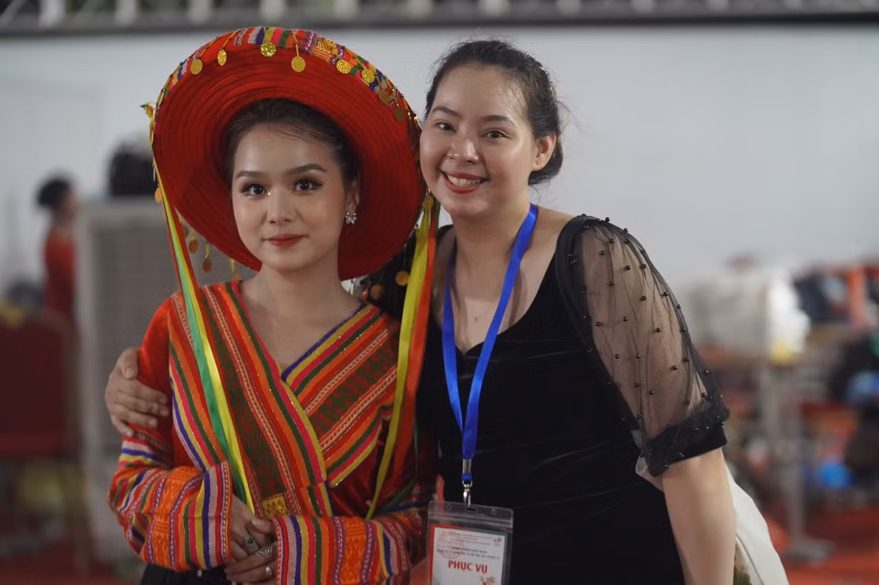 Chị Thanh tham gia nhiều chương trình thực tế.