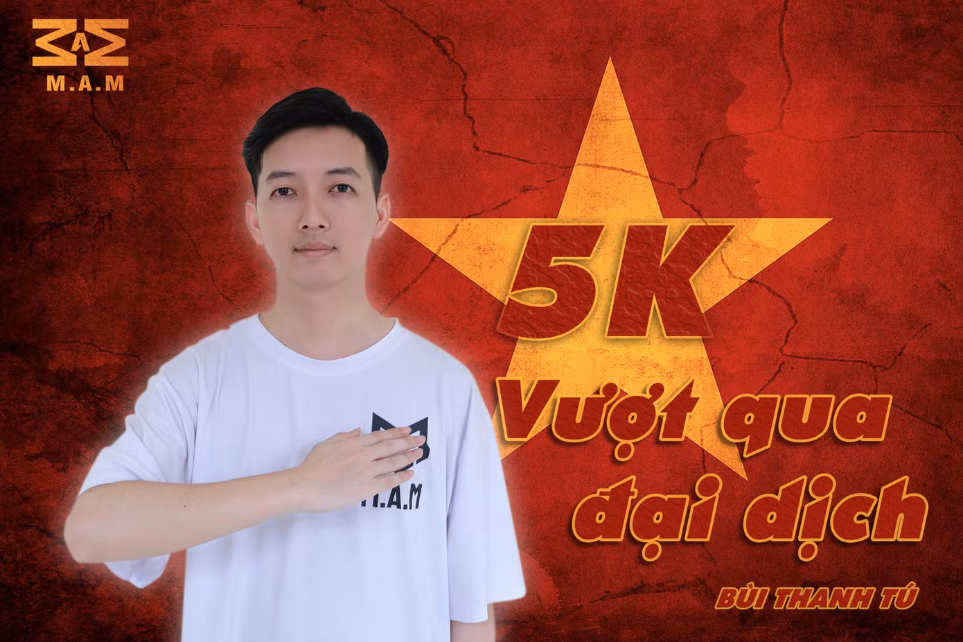 Bài hát "5K Vượt qua đại dịch" do Bùi Thanh Tú sáng tác. Bài hát "5K Vượt qua đại dịch" do Bùi Thanh Tú sáng tác.