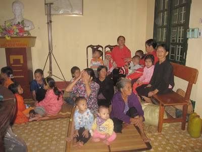  Người dân di dời tại huyện Kỳ Anh