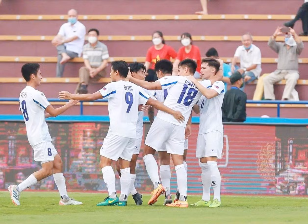 Màn vùi dập Timor Leste cho U23 Philippines sự tự tin cao độ