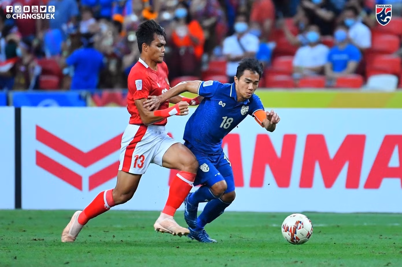 Thái Lan sẽ phải quen với cuộc sống không Chanathip tại vòng loại Asian Cup