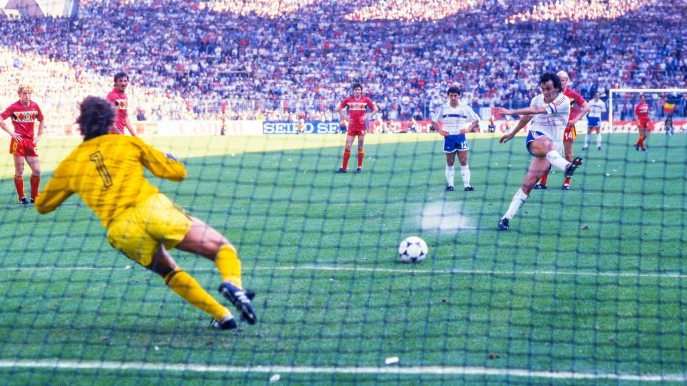 Platini ghi 9 bàn ở VCK 1984