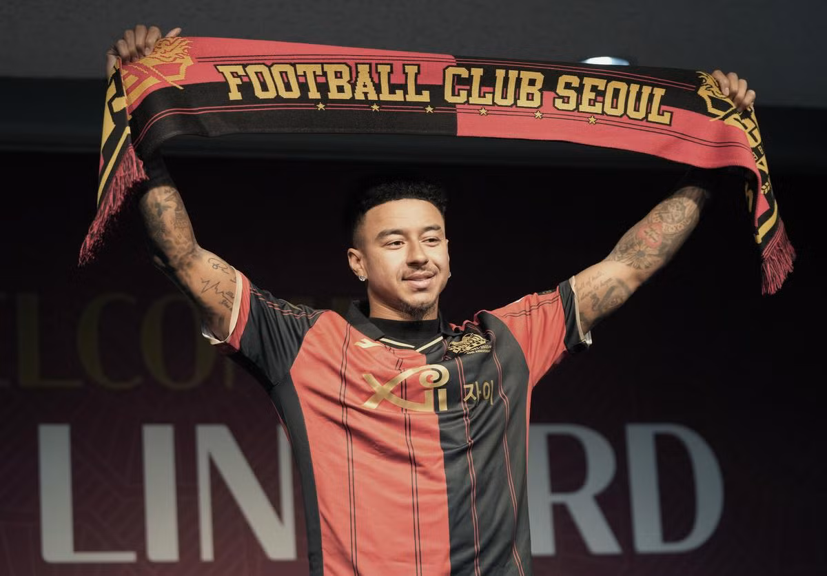 Lingard đang thi đấu cho FC Seoul Lingard đang thi đấu cho FC Seoul