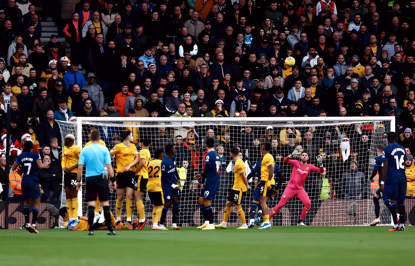 Wolves khiến Chelsea nhận 'chén đắng' đêm Giáng sinh ảnh 6 Wolves khiến Chelsea nhận 'chén đắng' đêm Giáng sinh ảnh 6