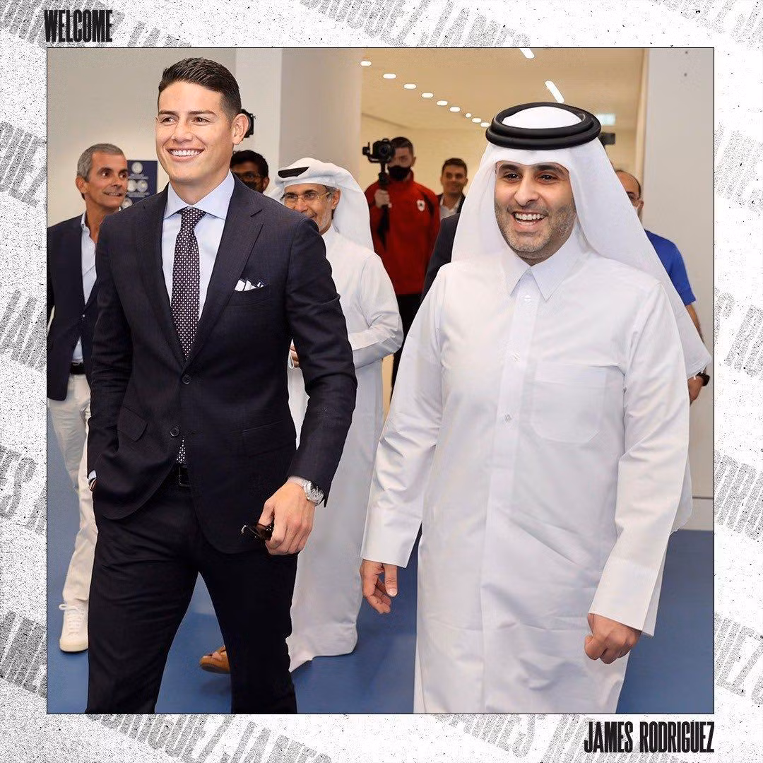 James ở đội bóng mới Al Rayyan
