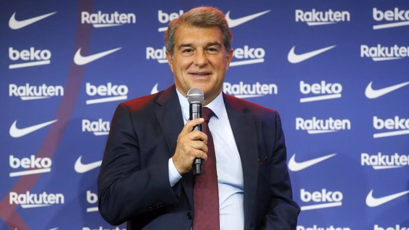 Ông Laporta tự tin hơn hẳn nhờ "gói cứu trợ" từ Mỹ