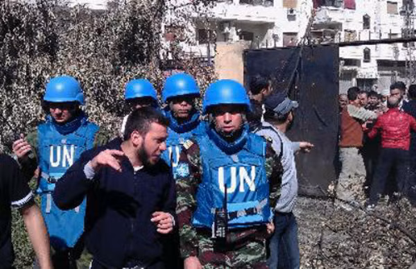 Thanh sát vũ khí hóa học Liên Hiệp quốc ở Syria