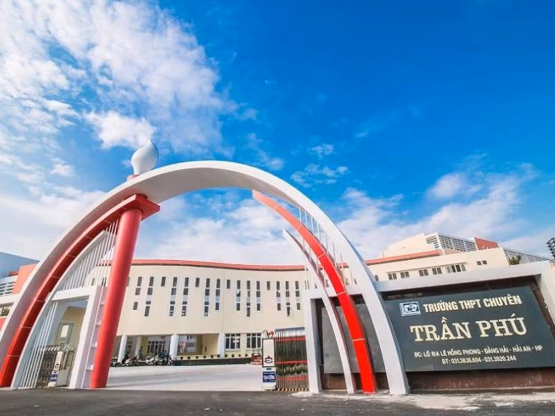 Ngôi trường tiên phong trong lĩnh vực học tập của Hải Phòng. Ảnh: Internet Ngôi trường tiên phong trong lĩnh vực học tập của Hải Phòng. Ảnh: Internet