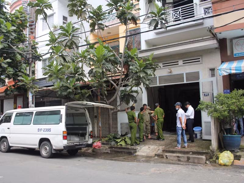 Hiện trường xảy ra vụ việc