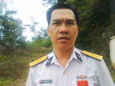Thượng úy Thanh Vũ cho biết thành Tuy Hạ đã bị phá hủy hầu hết