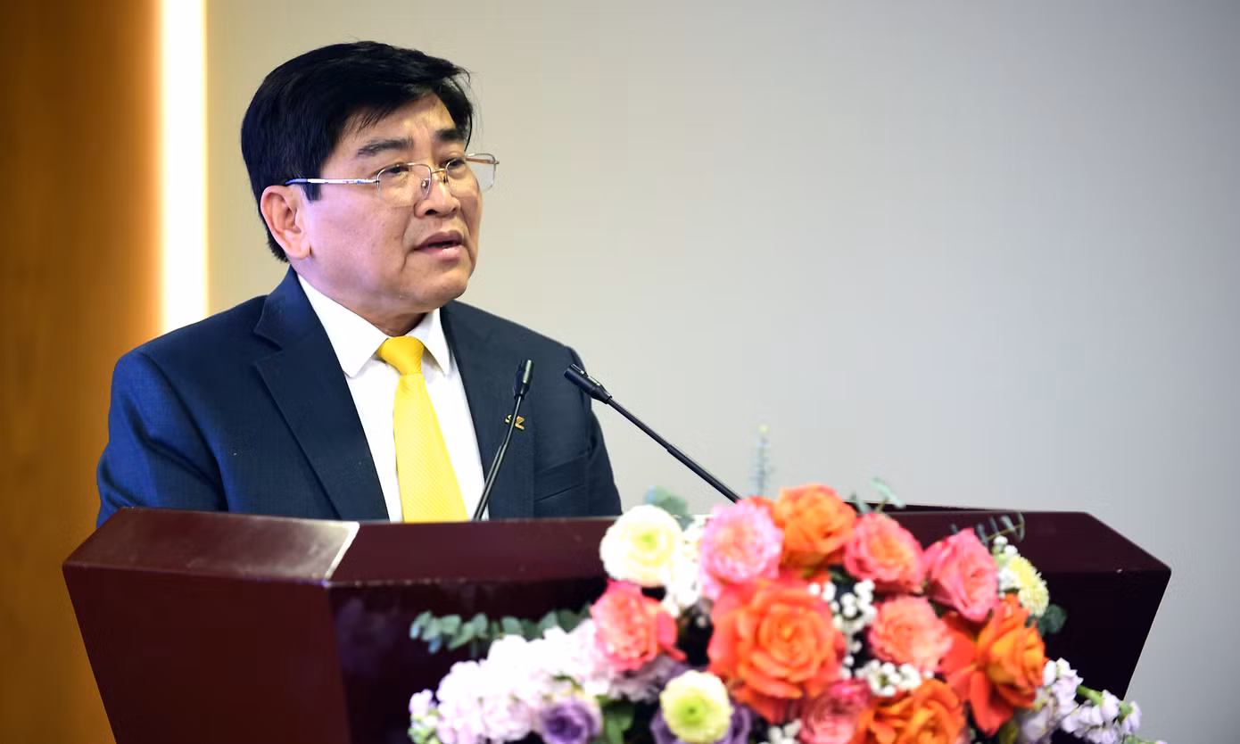 Ông Nguyễn Hải Thanh phát biểu tại chương trình. Ảnh: Xuân Tùng