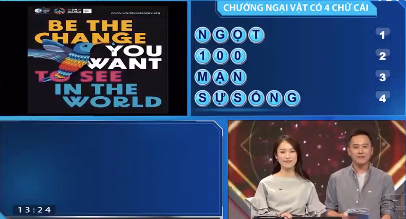 Nữ sinh Lào Cai Minh Anh nhanh chóng giải từ khóa vượt chướng ngại vật trận tuần 3 tháng 3 quý II. Nữ sinh Lào Cai Minh Anh nhanh chóng giải từ khóa vượt chướng ngại vật trận tuần 3 tháng 3 quý II.