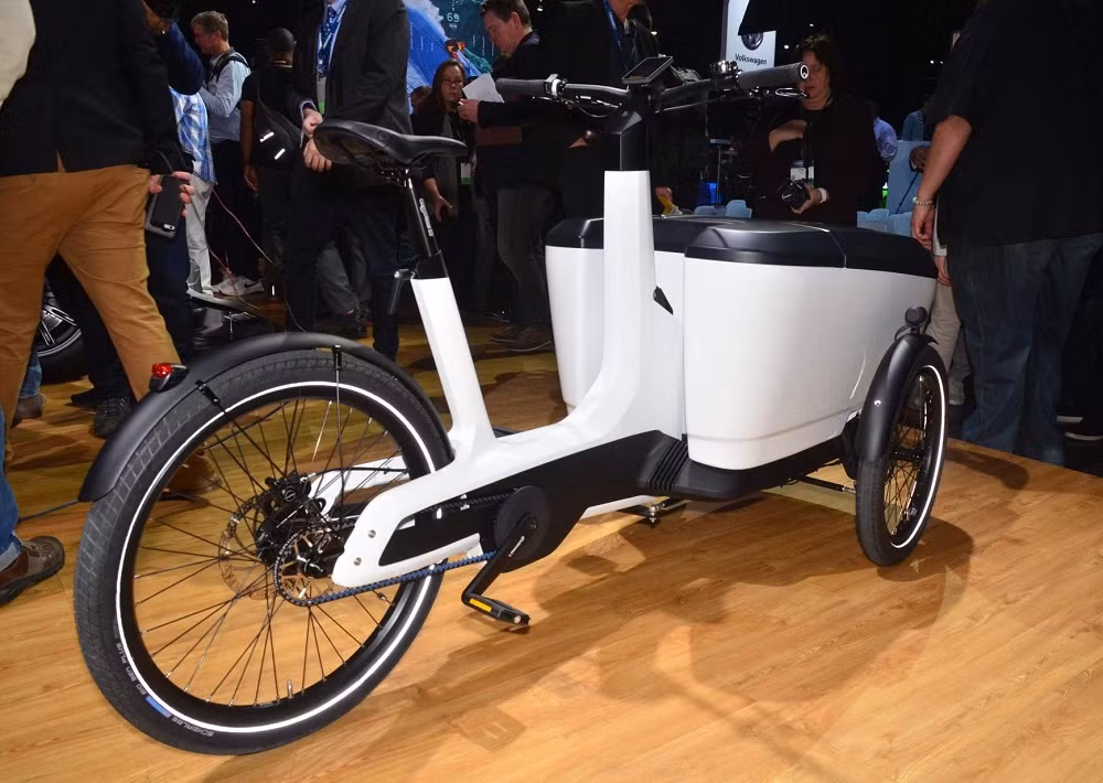 Volkswagen ra mắt 'xích lô điện' Cargo chuyên chở hàng ảnh 2
