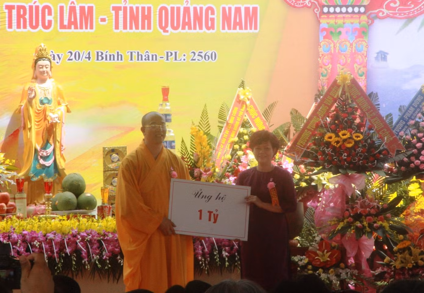 Giám đốc Cty Ba Vàng Quảng Nam cùng họ, quê với trụ trì chùa Ba Vàng Quảng Ninh ảnh 2