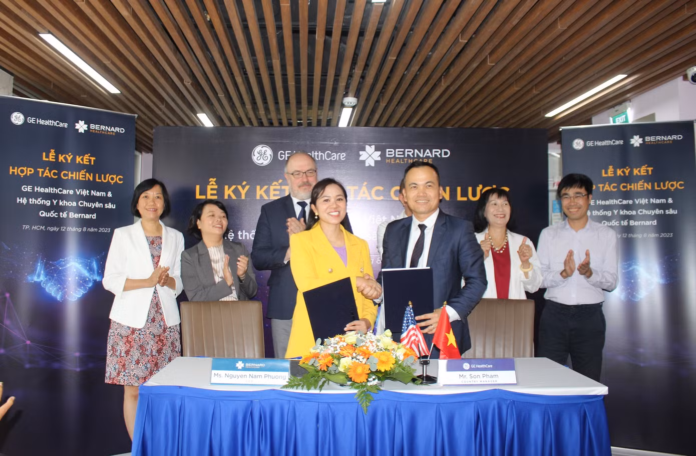GE HealthCare và Hệ thống Y khoa chuyên sâu quốc tế Bernard chính thức ký kết thỏa thuận hợp tác chiến lược GE HealthCare và Hệ thống Y khoa chuyên sâu quốc tế Bernard chính thức ký kết thỏa thuận hợp tác chiến lược