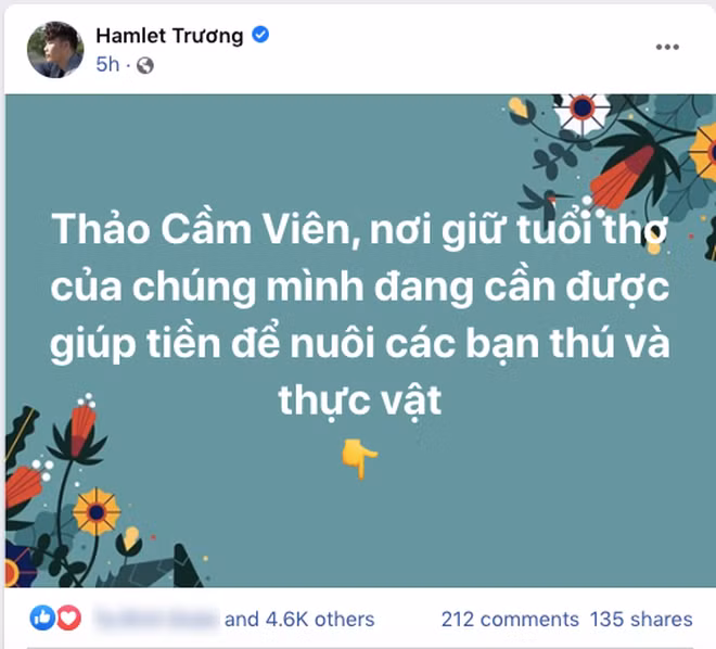 Theo chia sẻ của Hamlet Trương, Thảo Cầm Viên là "nơi giữ tuổi thơ của chúng mình".