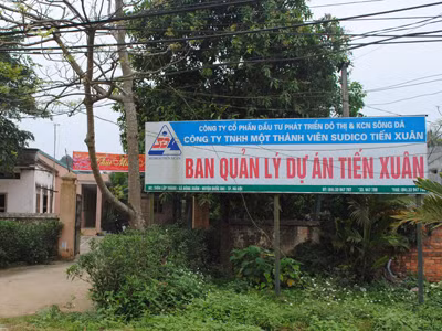 Văn phòng Ban quản lý Dự án khu đô thị Tiến Xuân 