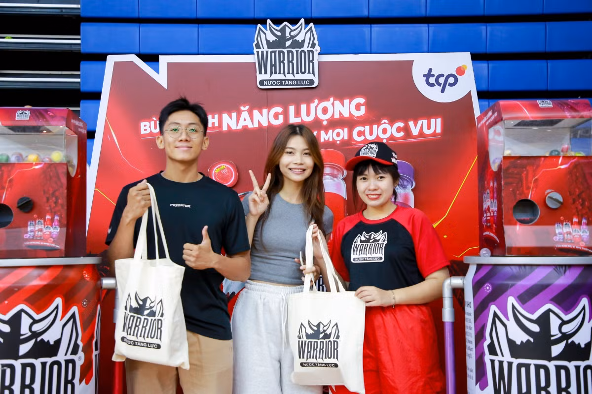 Warrior lan tỏa tinh thần “tỉnh liền, chơi cực chiến” tại VUG 2024. Warrior lan tỏa tinh thần “tỉnh liền, chơi cực chiến” tại VUG 2024.