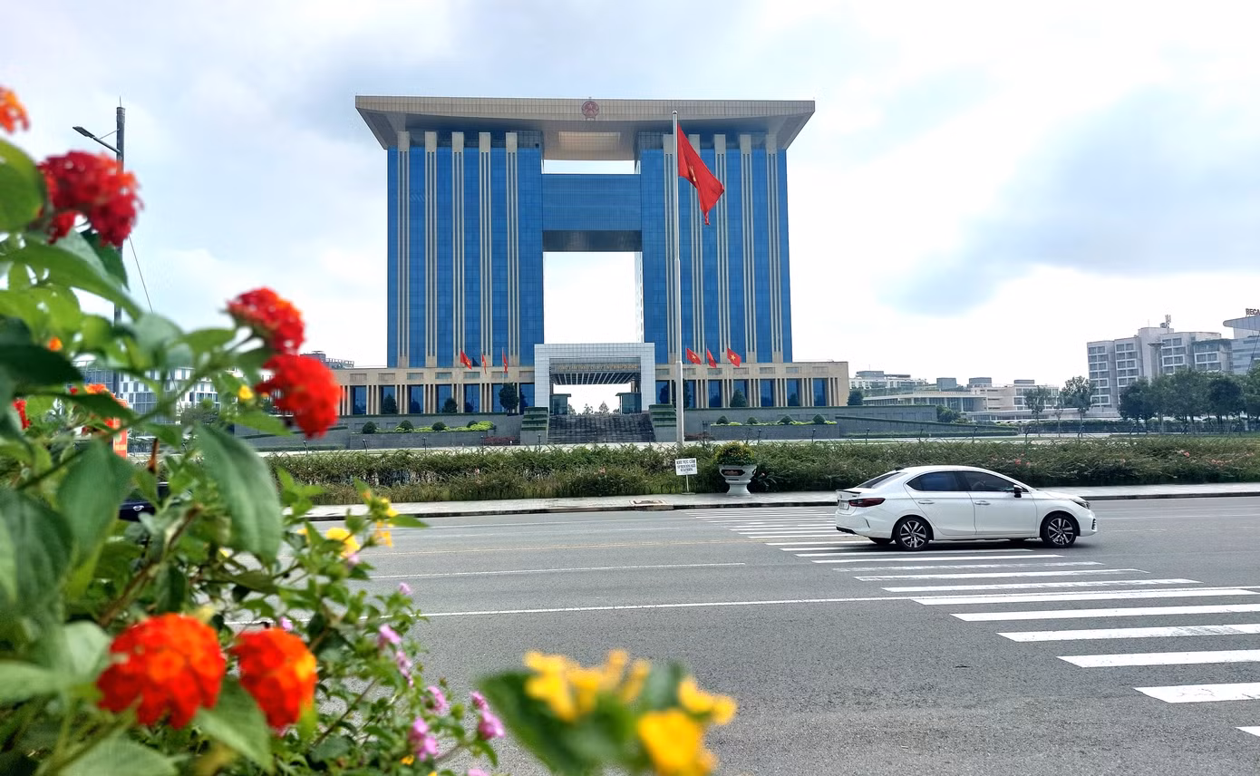 Trung tâm hành chính tỉnh Bình Dương.