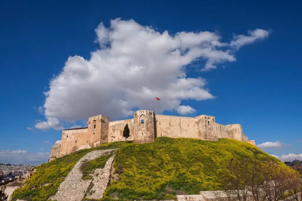 Lâu đài Gaziantep trước khi bị trận động đất tàn phá