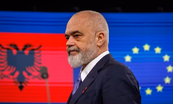 Thủ tướng Edi Rama của Albania. Ảnh: AFP.