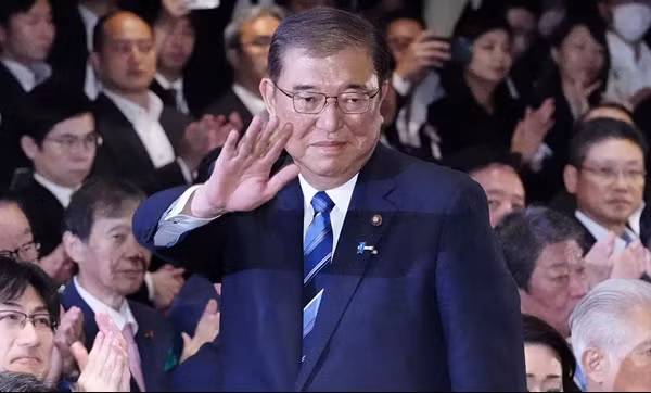 Tân Thủ tướng Nhật Bản Shigeru Ishiba. Ảnh: AP.